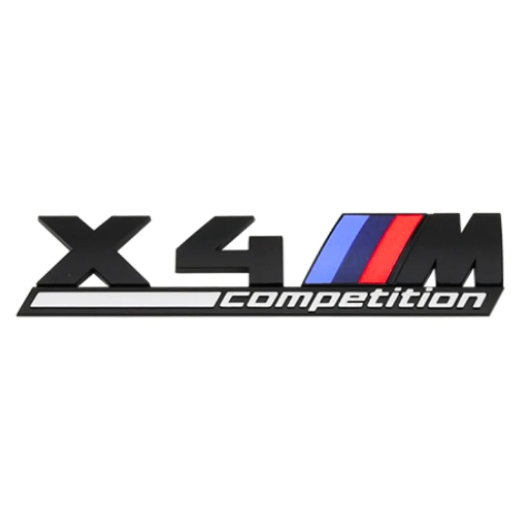 Logo BMW M2 / M3 / M4 / M5 Compétition Noir - Image 17