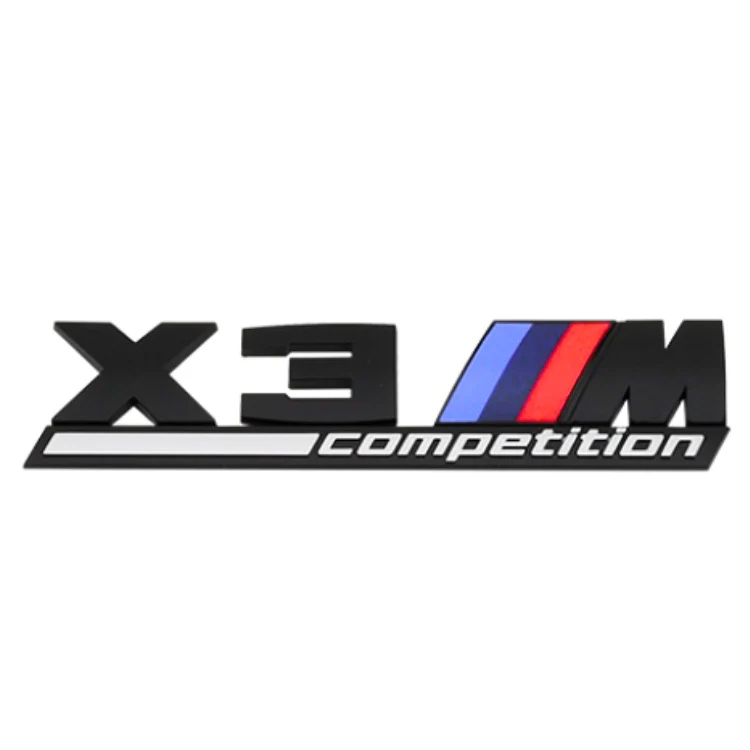Logo BMW M2 / M3 / M4 / M5 Compétition Noir - Image 18