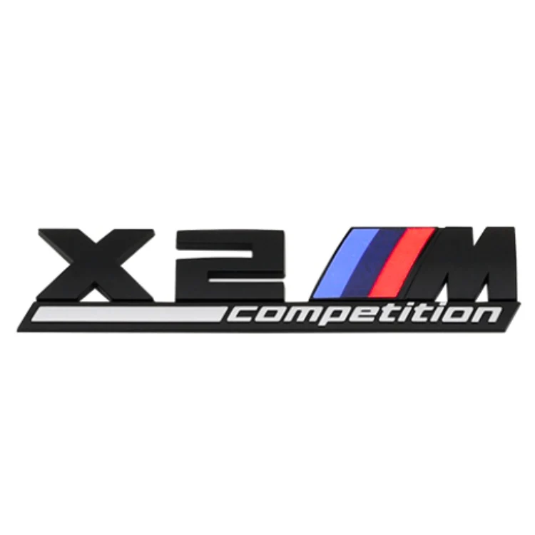 Logo BMW M2 / M3 / M4 / M5 Compétition Noir - Image 19