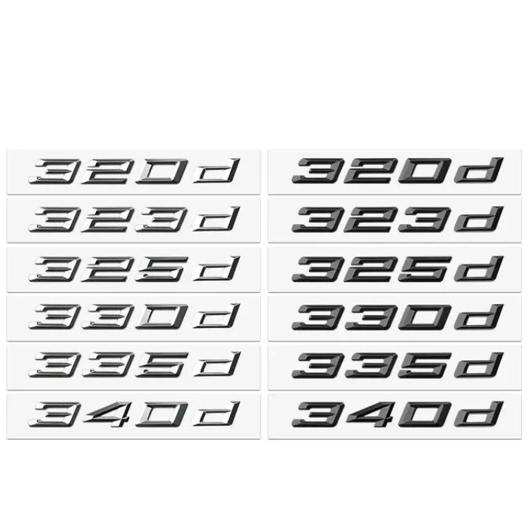 Logo Bmw Serie 3 / 316/ 318/ 320/ 323/ 325/ 330/ 335/ 340 - Image 3