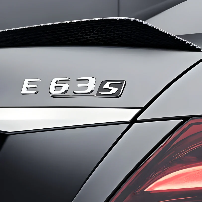 Logo Class E / E43 / E55 / E63S AMG Noir - Image 2