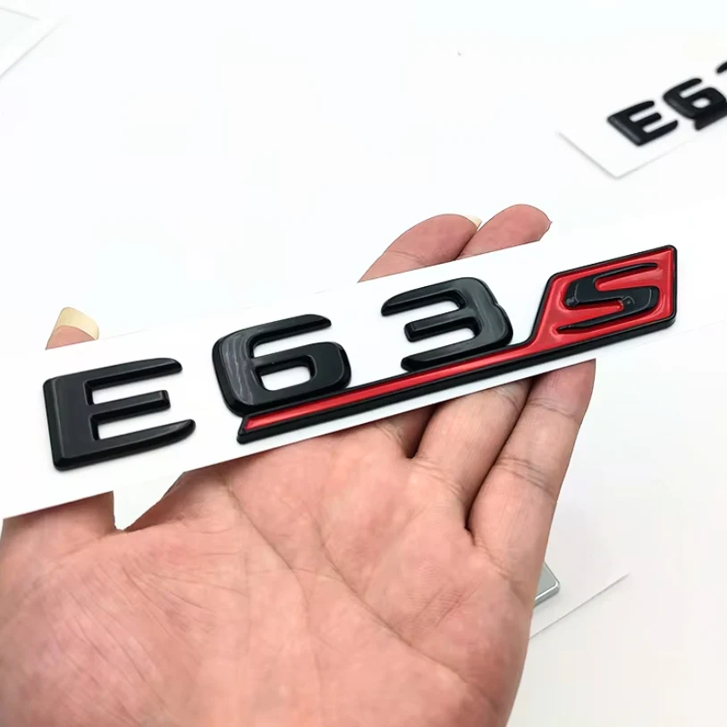 Logo Class E / E43 / E55 / E63S AMG Noir - Image 3