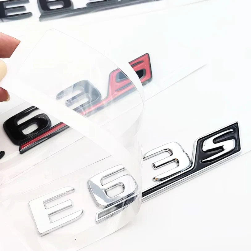Logo Class E / E43 / E55 / E63S AMG Noir - Image 4