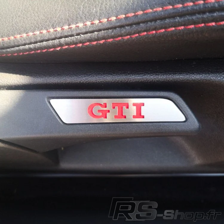 Sticker Poignée siège VW Golf 5 / 6 - Image 2