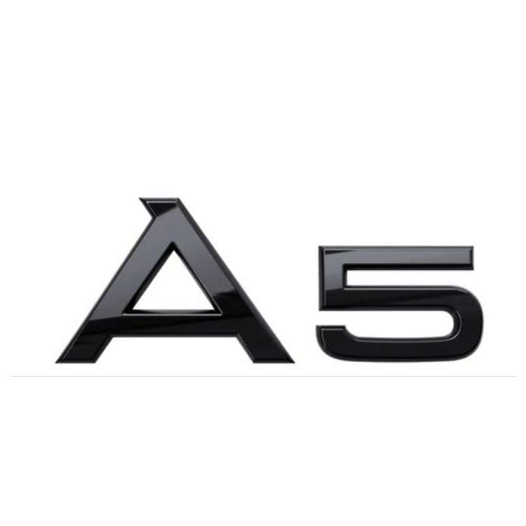 Logo Audi A1 A3 A4 A5 A6 A7 A8 Q3 Q5 Q7 Noir - Image 13