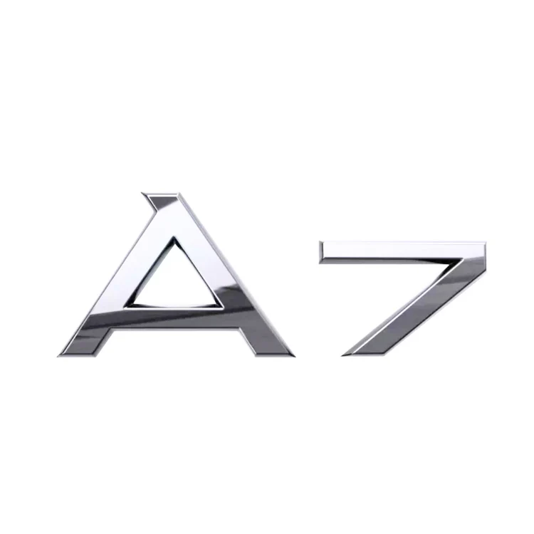 Logo Audi A1 A3 A4 A5 A6 A7 A8 Q3 Q5 Q7 Noir - Image 15
