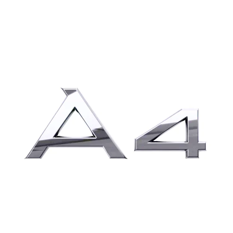 Logo Audi A1 A3 A4 A5 A6 A7 A8 Q3 Q5 Q7 Noir - Image 18
