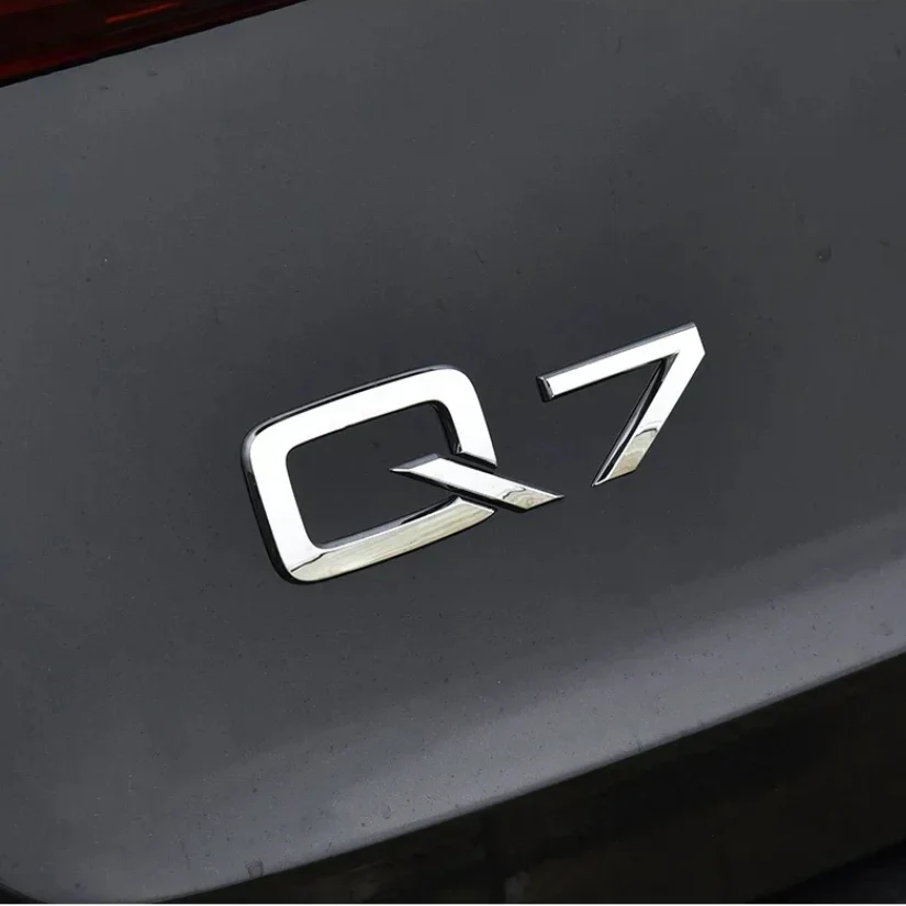 Logo Audi A1 A3 A4 A5 A6 A7 A8 Q3 Q5 Q7 Noir - Image 2
