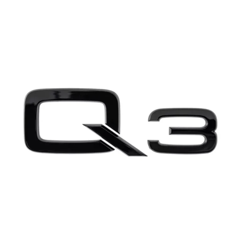 Logo Audi A1 A3 A4 A5 A6 A7 A8 Q3 Q5 Q7 Noir - Image 20