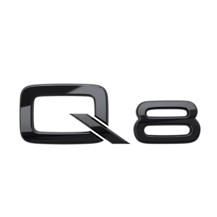 Logo Audi A1 A3 A4 A5 A6 A7 A8 Q3 Q5 Q7 Noir - Image 21
