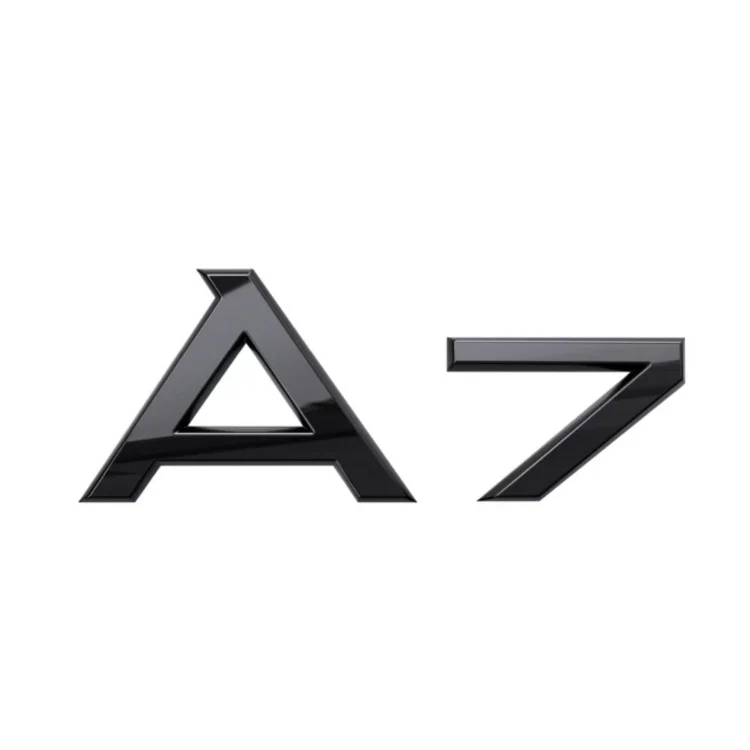 Logo Audi A1 A3 A4 A5 A6 A7 A8 Q3 Q5 Q7 Noir - Image 22