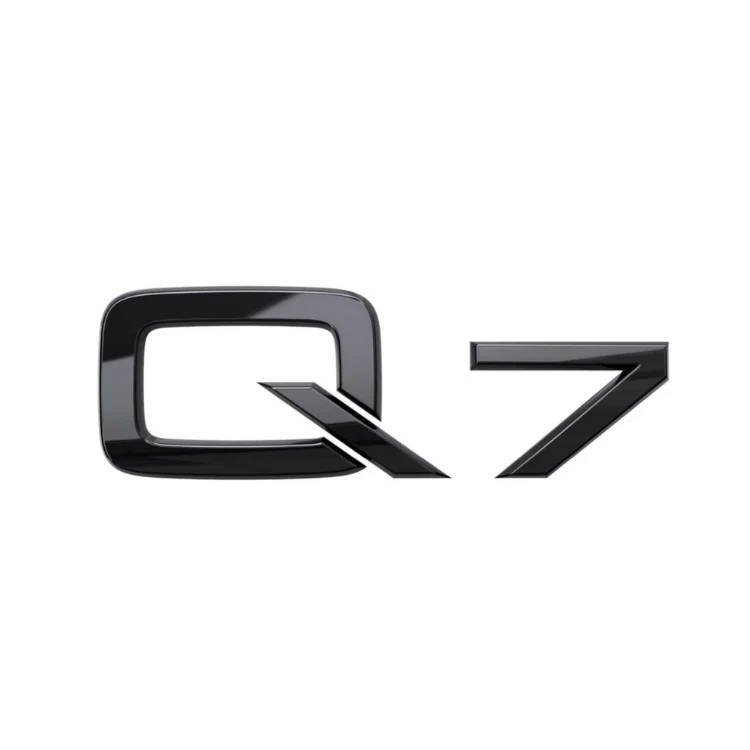 Logo Audi A1 A3 A4 A5 A6 A7 A8 Q3 Q5 Q7 Noir - Image 24