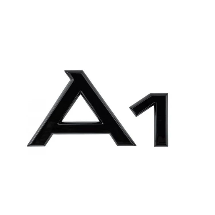 Logo Audi A1 A3 A4 A5 A6 A7 A8 Q3 Q5 Q7 Noir - Image 25