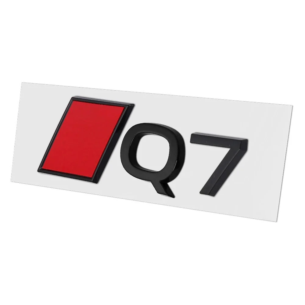 Logo Audi A1 A3 A4 A5 A6 A7 A8 Q3 Q5 Q7 Noir - Image 36