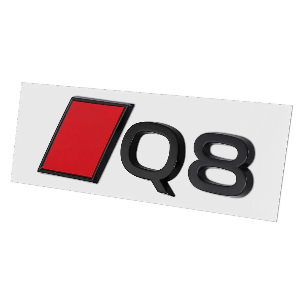 Logo Audi A1 A3 A4 A5 A6 A7 A8 Q3 Q5 Q7 Noir - Image 37
