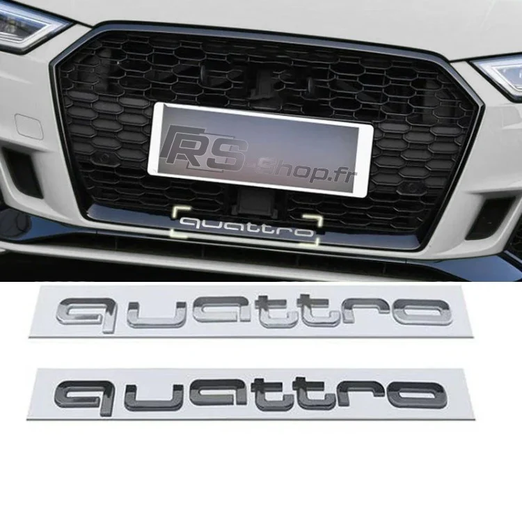 Logo Grille Calandre Quattro - Image 5