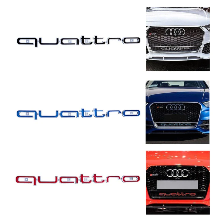 Logo Grille Calandre Quattro - Image 7