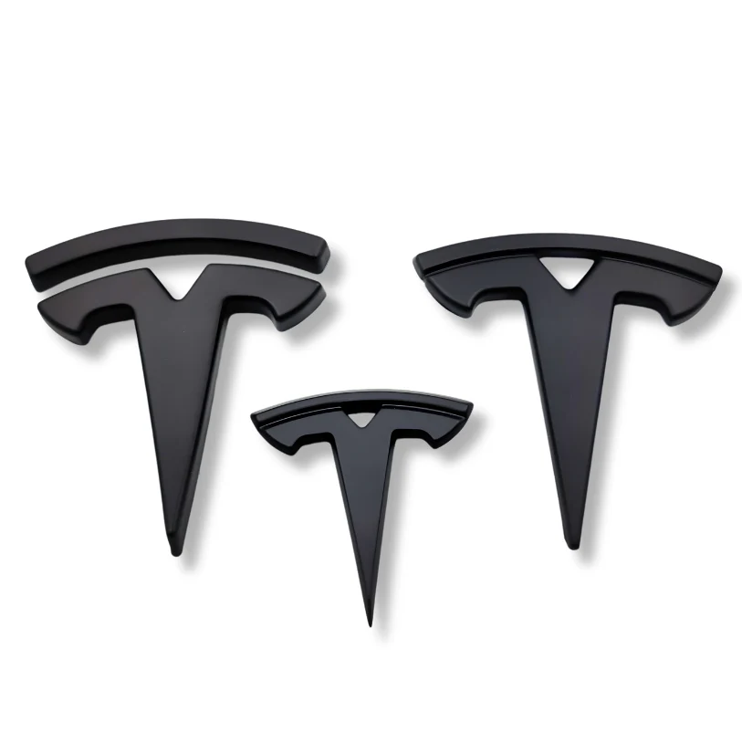 Logo / Badge Tesla Noir - Image 5