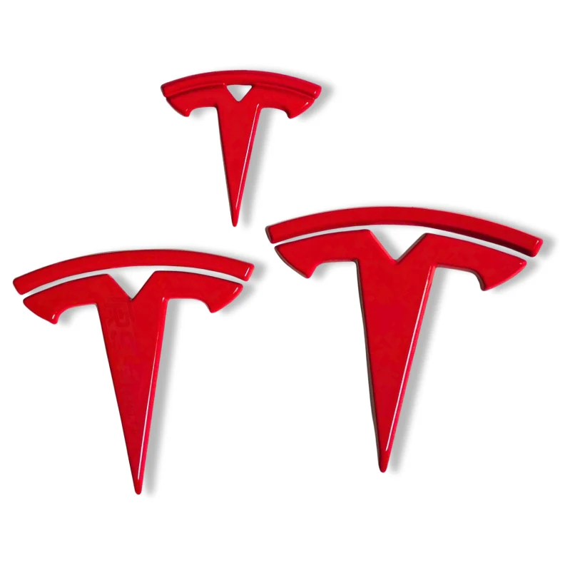 Logo / Badge Tesla Noir - Image 6
