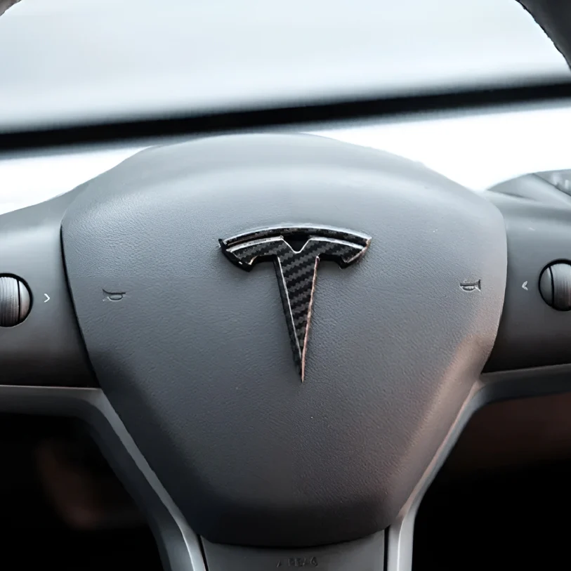 Logo / Badge Tesla Noir - Image 7