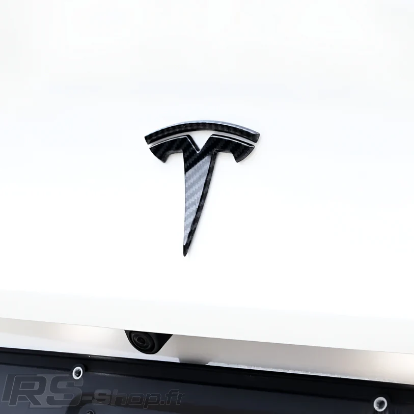Logo / Badge Tesla Noir - Image 9