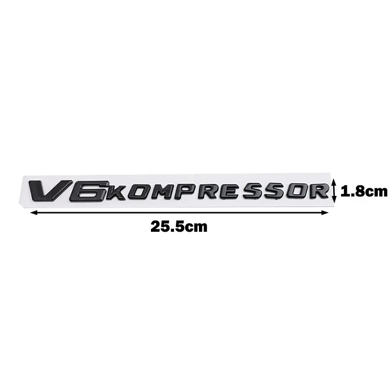 Logo V6 / V8 Kompressor Mercedes - Image 10