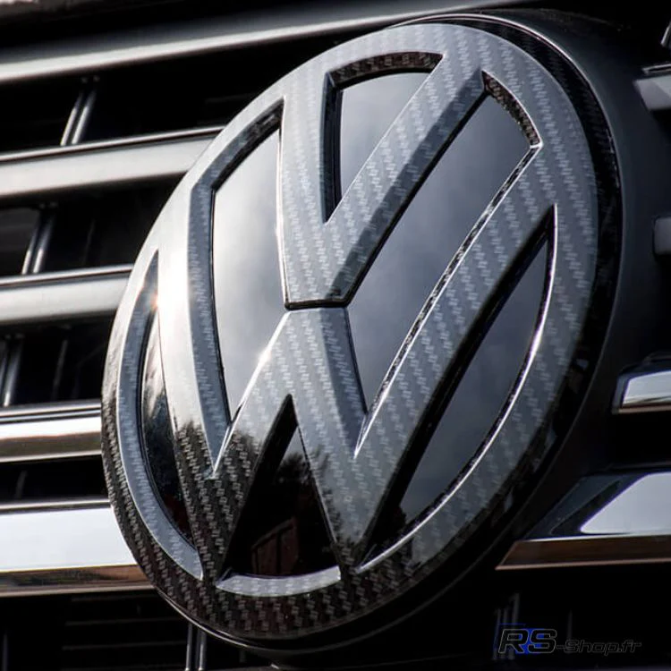 Logo VW Noir 3D Golf 5 / 6 / 7 - Image 13