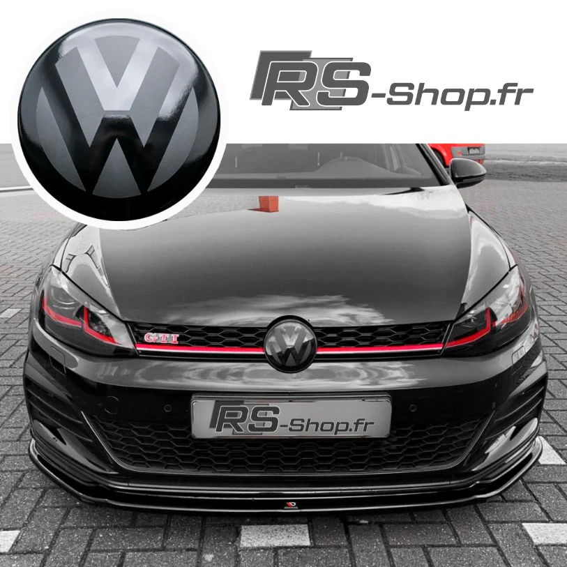 Logo VW Noir Facelift Golf 6 / 7 / 8 - Image 11