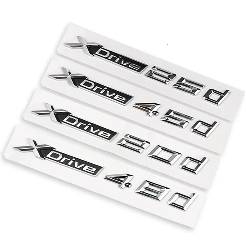 Logo Xdrive Noir Bmw X1 X3 X4 X4 X5 X6 X7 - Image 3