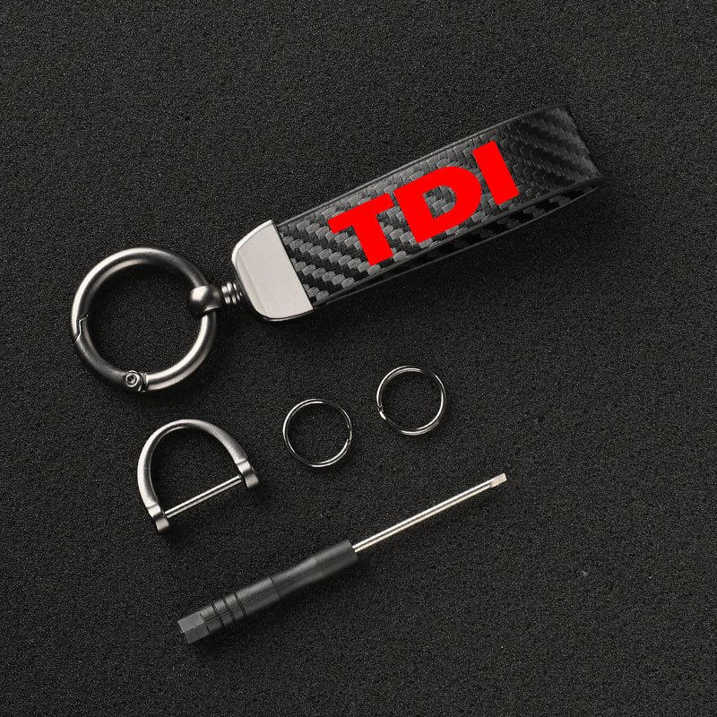 Porte Clé TDI Carbone Style - Image 4