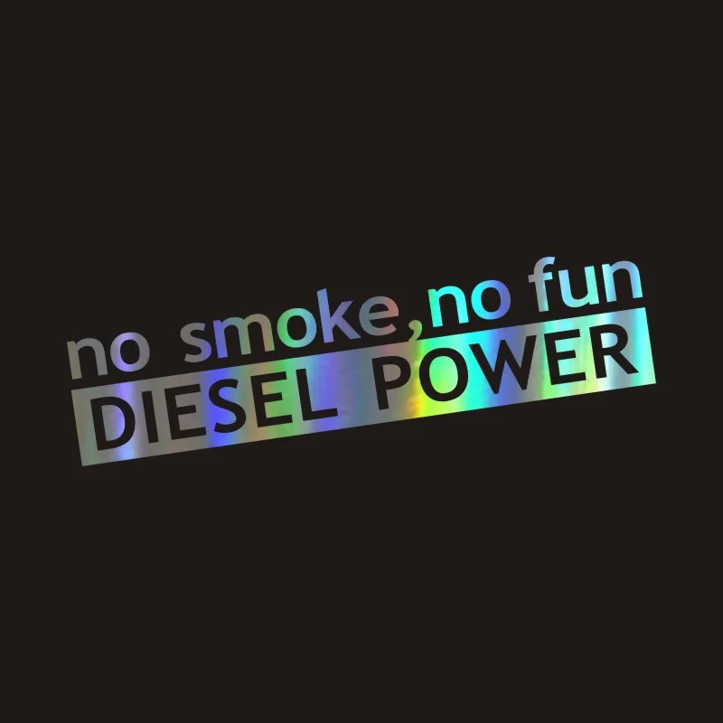 Sticker Diesel No smoke no Fun - Image 5