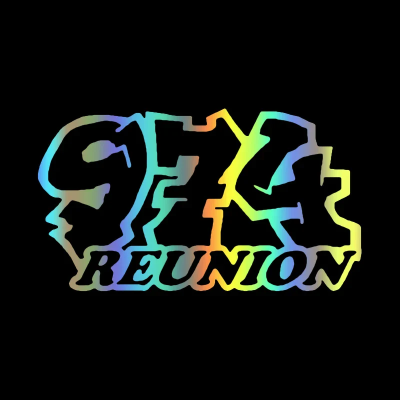 Sticker Reunion 974 - Image 4