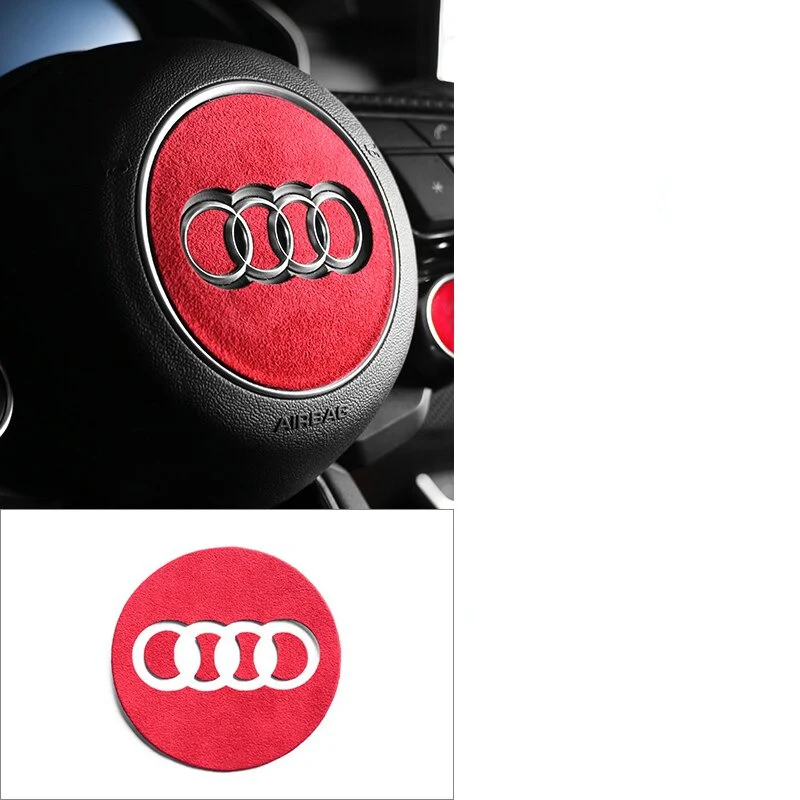 Sticker Volant Alcantara Audi - Image 4