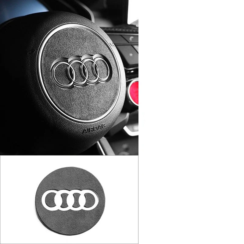 Sticker Volant Alcantara Audi - Image 5