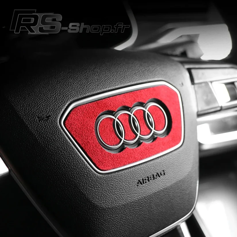 Sticker Volant Alcantara Audi - Image 6
