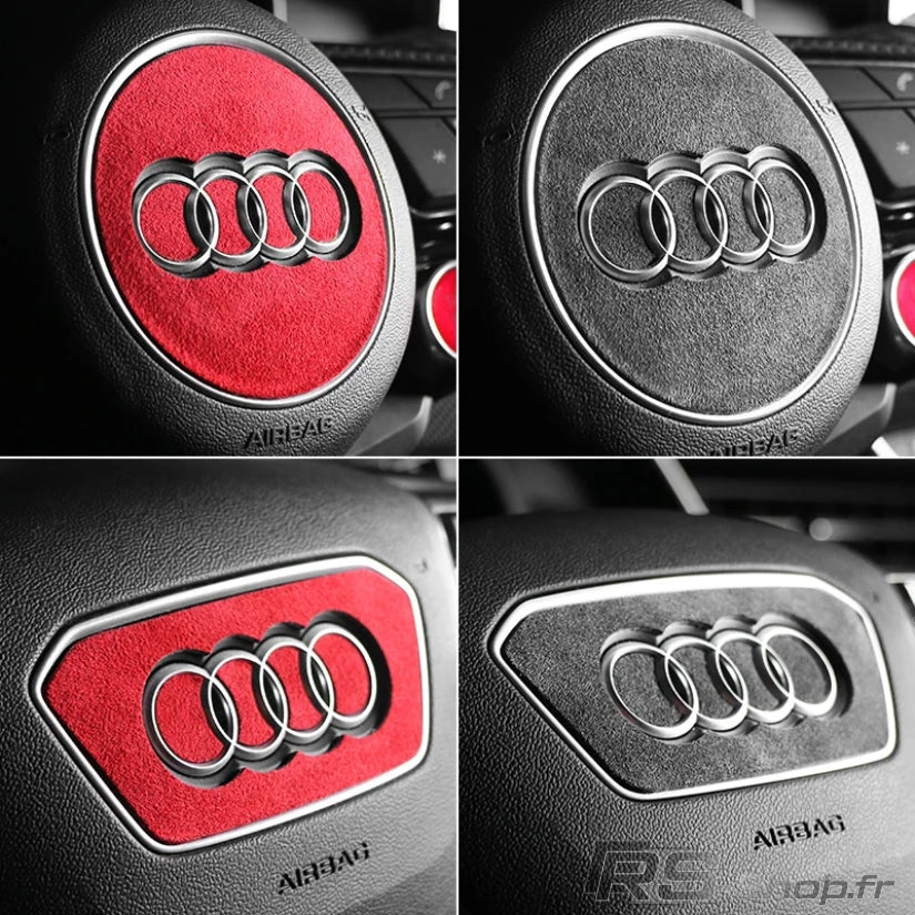 Sticker Volant Alcantara Audi - Image 8
