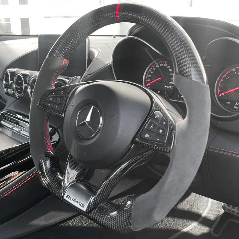 Volant AMG Mercedes W205 Carbone - Image 2