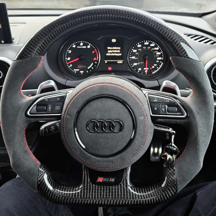 Volant Audi B8 Carbone - Image 5