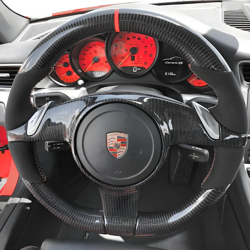 Volant Porsche Carbone 911 991 - Image 2