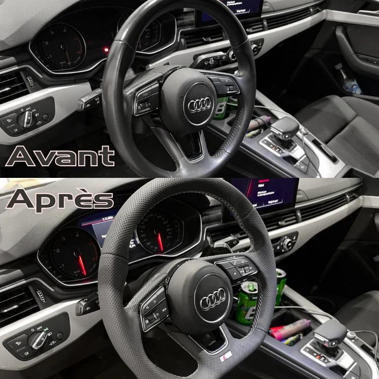 Volant Audi Méplat B9 (Après 2017) - Image 6